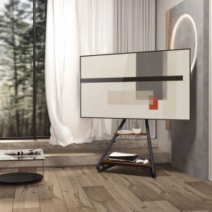 Maclean Uchwyt wolnostojący pod TV MC-455, w stylu bauhaus - 37"-75"