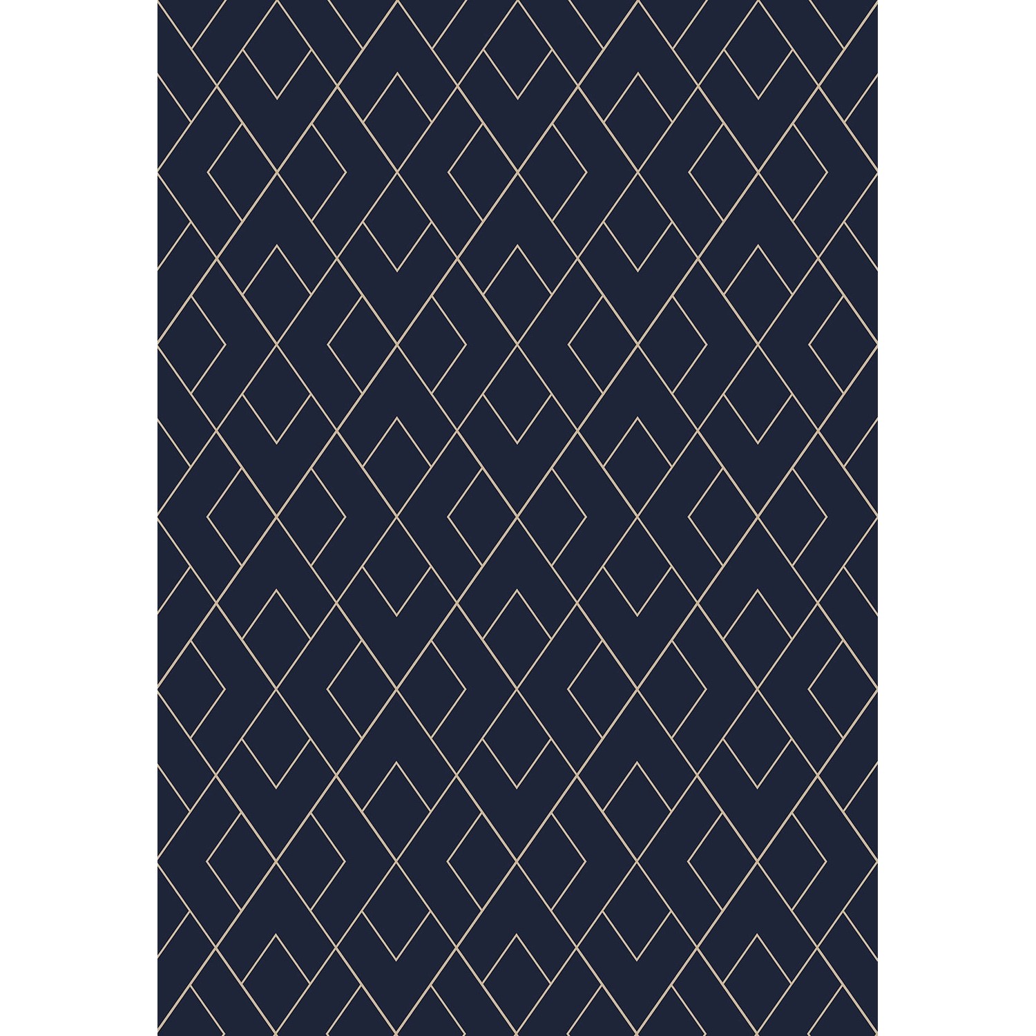 Direct H&G Dywan SOFIA geometria 160 x 230 cm ciemnoniebieski