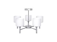 ActiveJet Lampa wisząca AJE-MIRA stal nikiel 5xE27