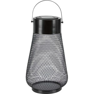 Latarenka solarna LED FIESOLE IP44 śr. 15 cm czarna