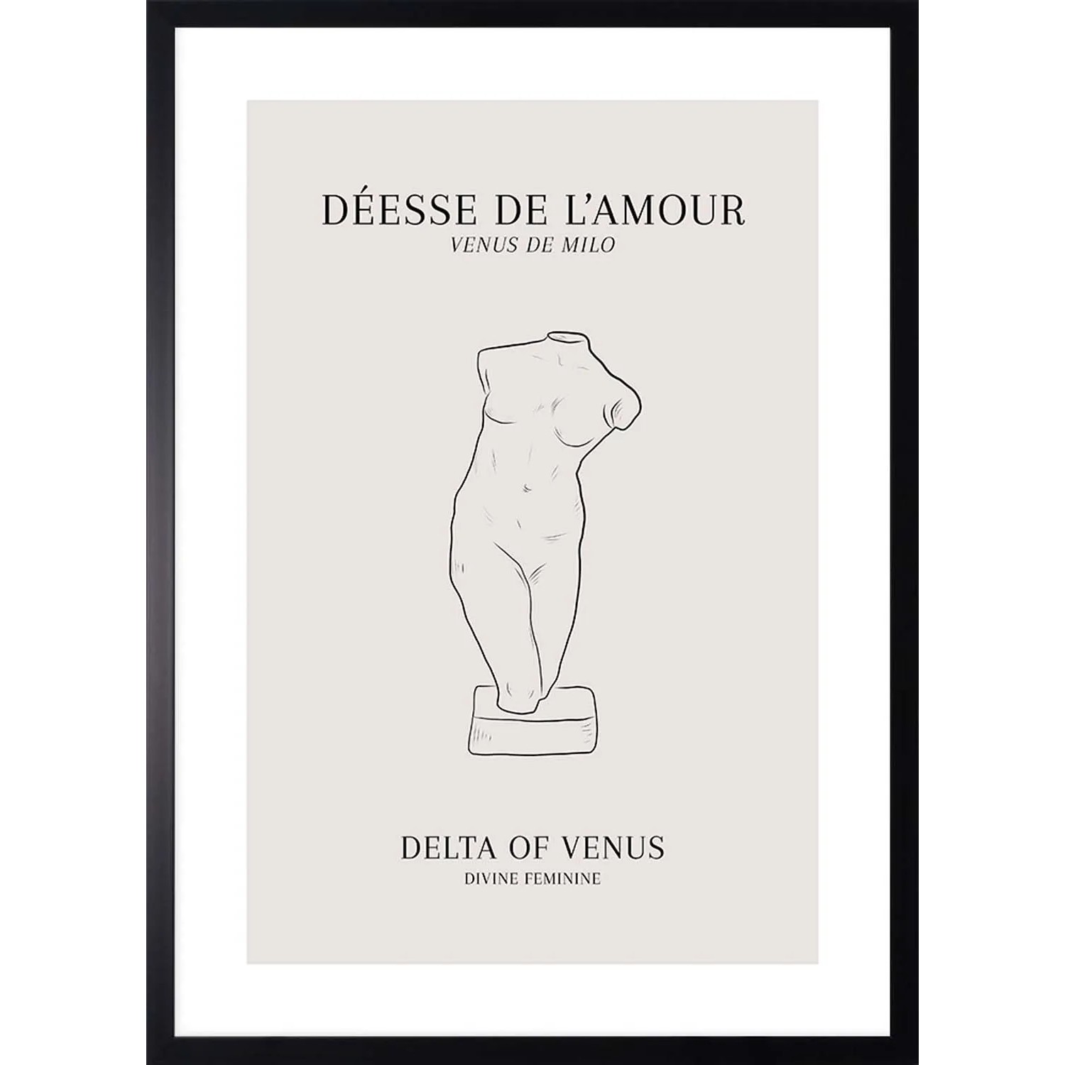 ARS LONGA Obraz VENUS WITH LOVE no.1 53 x 73 cm