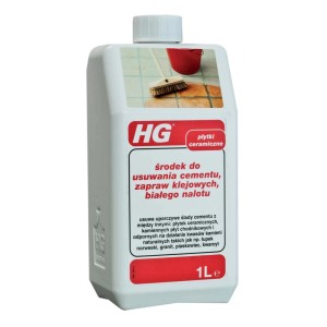 Środek do czyszczenia płytek i akcesoria do usuwania cementu.