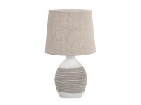 Candellux Lampka stołowa AMBON 1xE14 40W beżowa