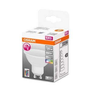 Żarówka LED Osram GU10, 4,2W, ciepła biel, 250lm, EEK: G. Lampa LED w oryginalnym opakowaniu.