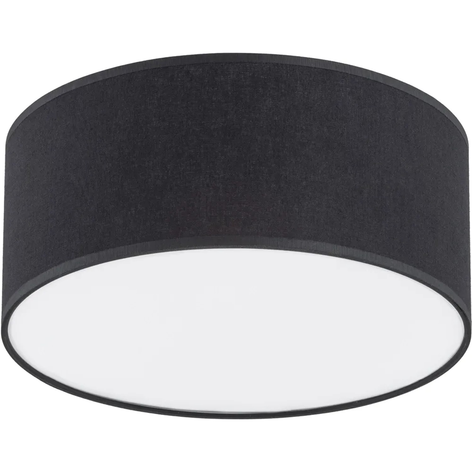 TK Lighting Lampa sufitowa RONDO śr. 30 cm 1x60W E27 czarna