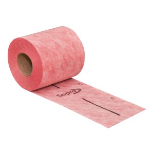 Rolka taśmy uszczelniającej t.b.t. do płytek, różowa.