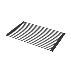 Miló Mata zwijana do zlewozmywaka granitowego czarna