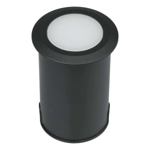 DPM Lampa najazdowa 1W 3000K 30lm IP66 czarna