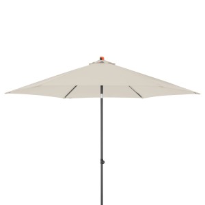 Parasol Doppler myZone z centralnym masztem, ok. 300 cm, naturalny parasol ogrodowy z funkcją push-up.