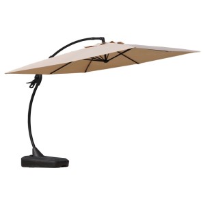 Esti&Esta Parasol ogrodowy SOLANO beżowy - 300 x 400 cm