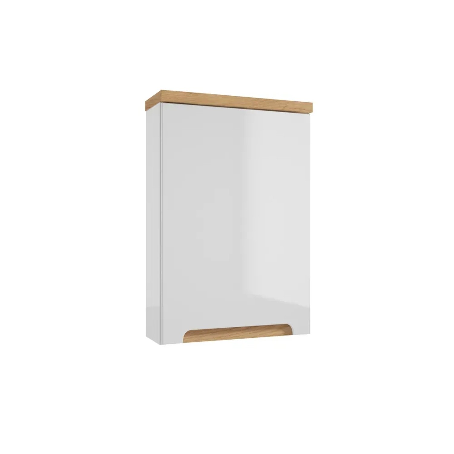 Defra Szafka wisząca Space 40 cm biała / dąb