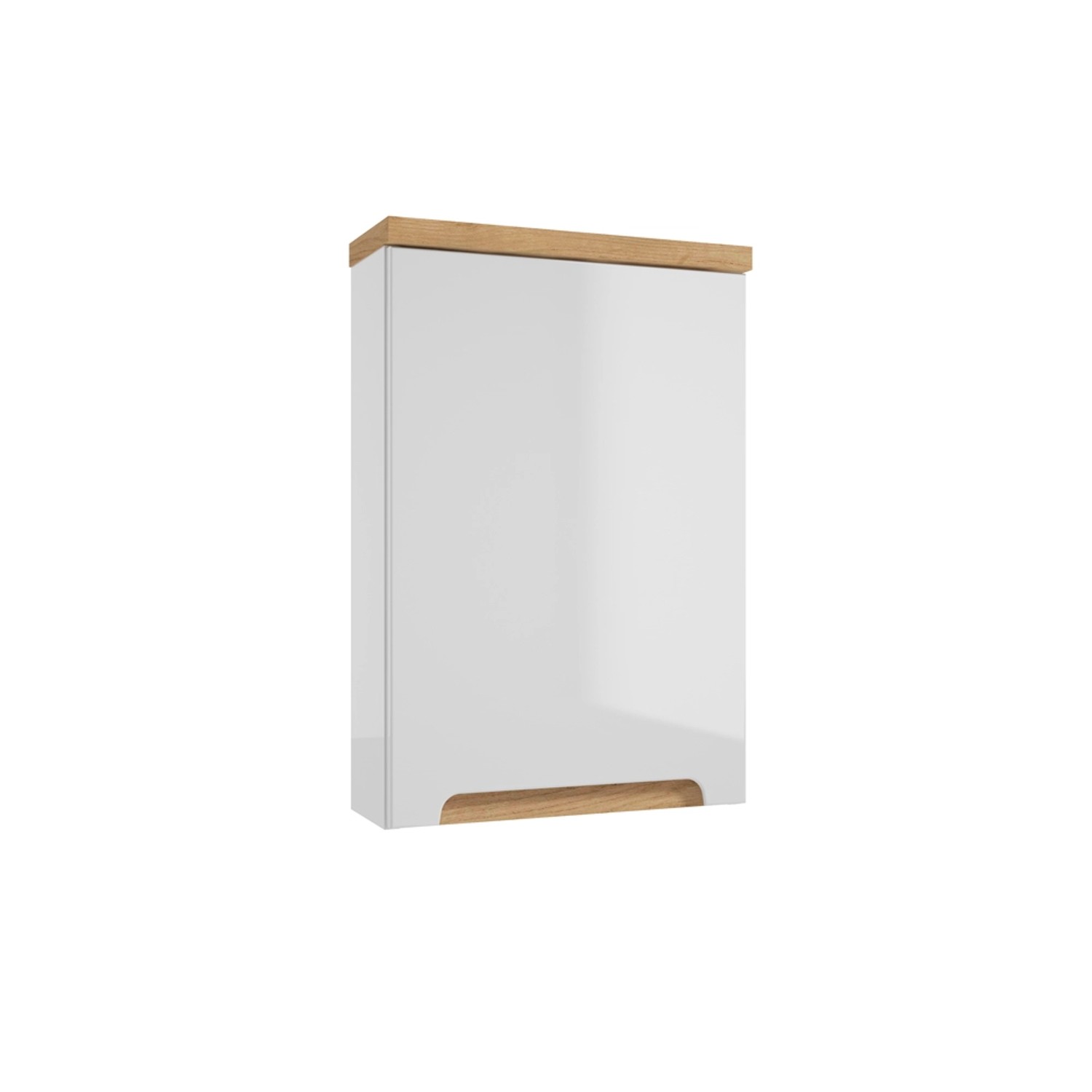 Defra Szafka wisząca Space 40 cm biała / dąb