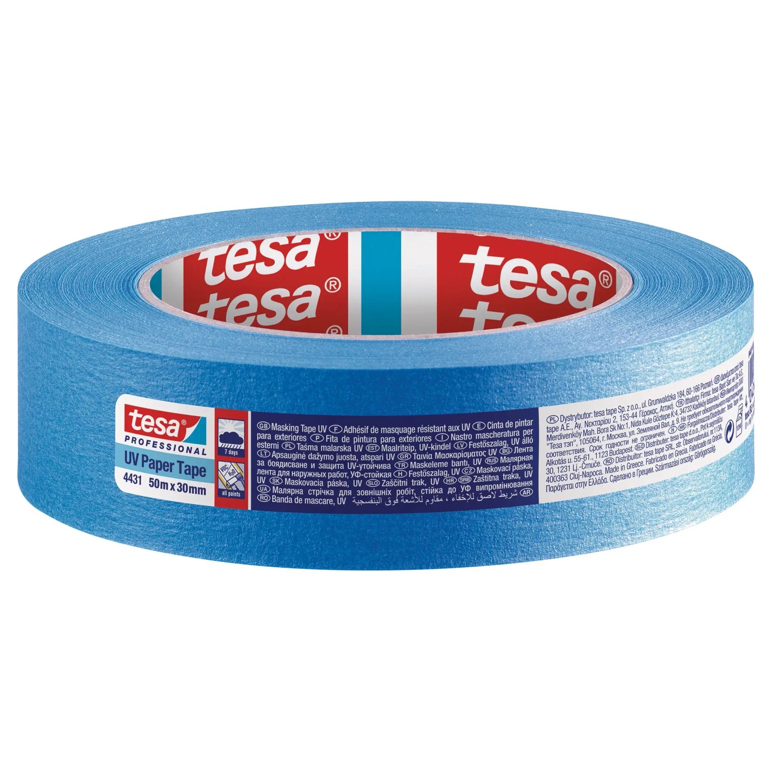 Tesa taśma malarska UV7 DNI niebieska 50m x 30mm