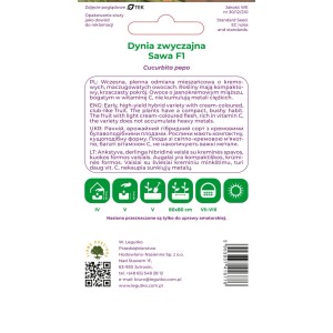 Legutko Dynia zwyczajna Sawa 2g