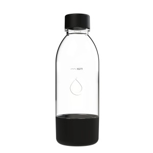 Dafi Butelka do saturatora PushAir czarna - 0,5 l