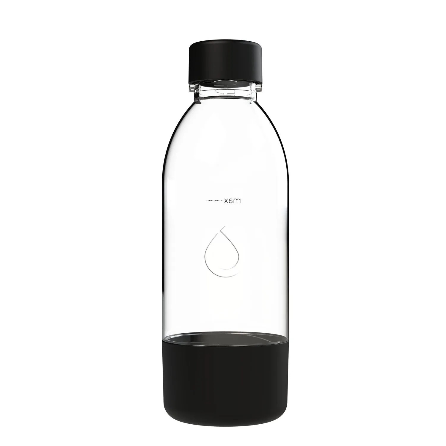 Dafi Butelka do saturatora PushAir czarna - 0,5 l