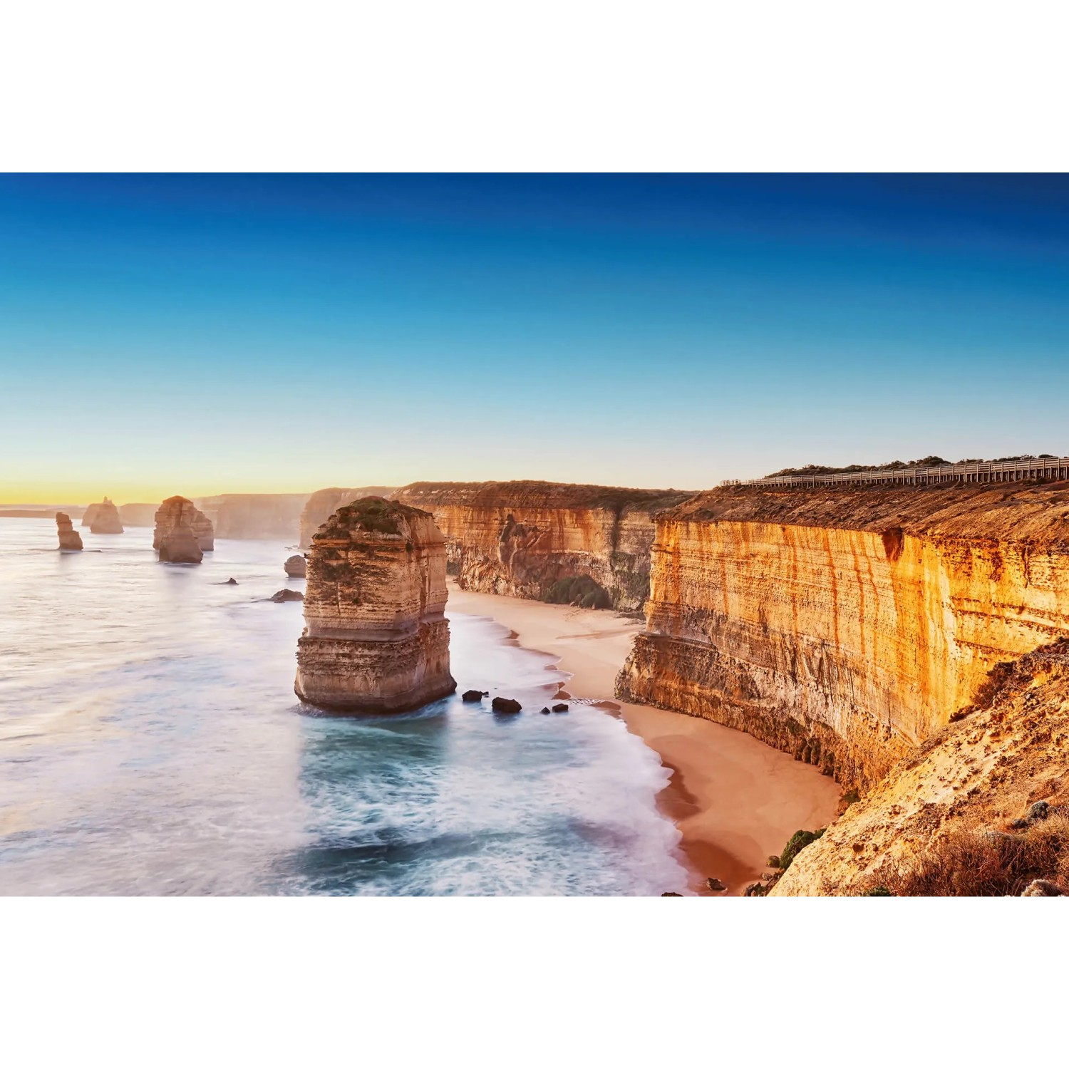 Fototapeta Cliff at Sunset 384x260 cm