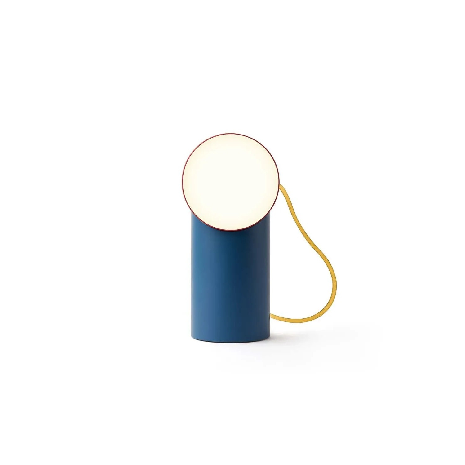 Lampa LED Lexon Orbe Niebiesko czerwona