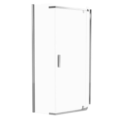 Signika Kabina prysznicowa Pentaxo 100 x 80 pięciokątna chrom