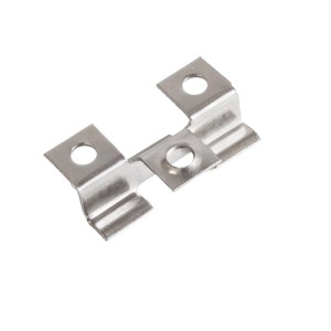 Klipsy metalowe do desek WPC - 36 szt.