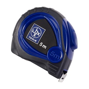 Miara zwijana LUX Comfort, 5 m, niebiesko-czarna, ergonomiczna.