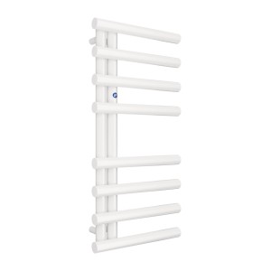 Biały grzejnik łazienkowy t.b.t.