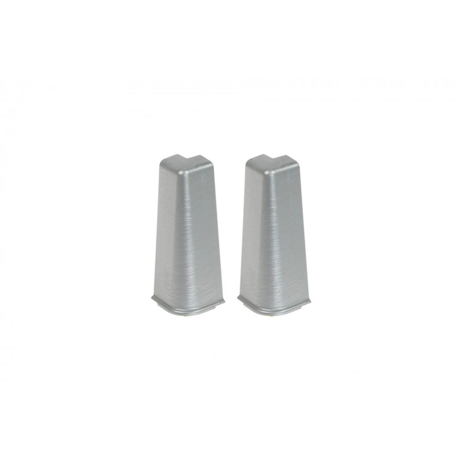Cezar Narożnik zewnętrzny Hi-Line PVC Aluminium Szczotkowowane