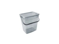 Plast Team Pojemnik na proszek do prania szary 6 l z pokrywą