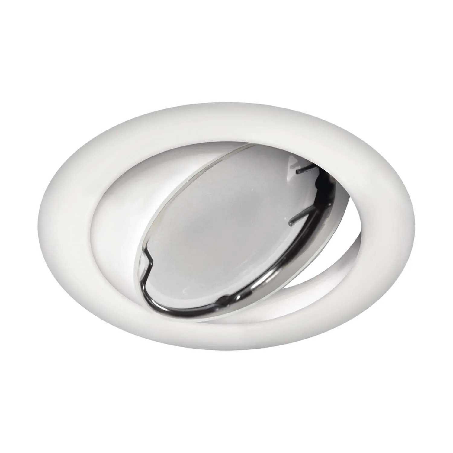 Struhm Lampa podtynkowa OKTAN C 1xGU5.3/MR16 50W śr. 8,4cm biała