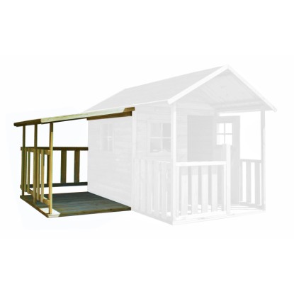 4IQ Garaż do domku Nati - 113 x 118 cm, wys. 157 cm
