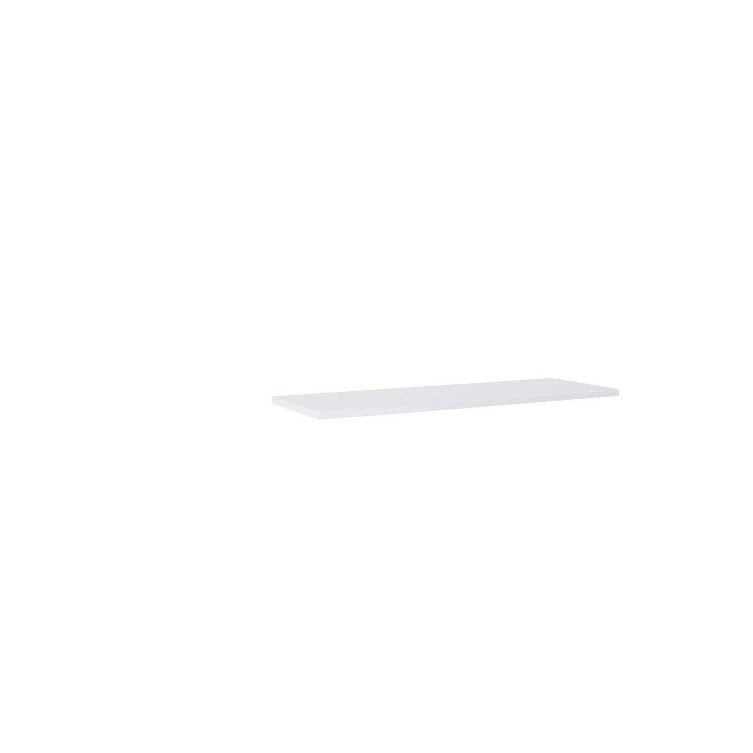 Blat MDF PCV white hg 140 x 46 x 2,8 cm