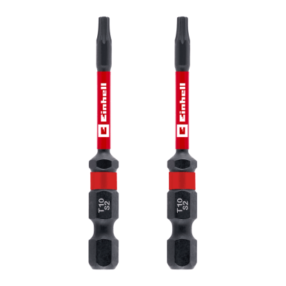 Einhell Zestaw bitów udarowych z podwójnym skrętem T10 60 mm - 2 szt.