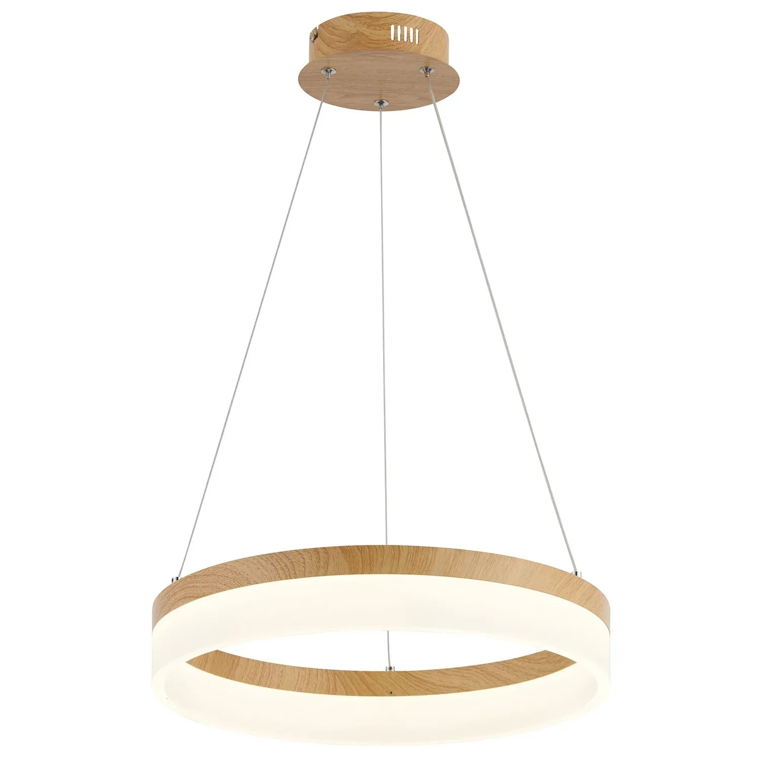 Reality Lampa wisząca LED Cornelia 24W 4000K 1920lm brązowa