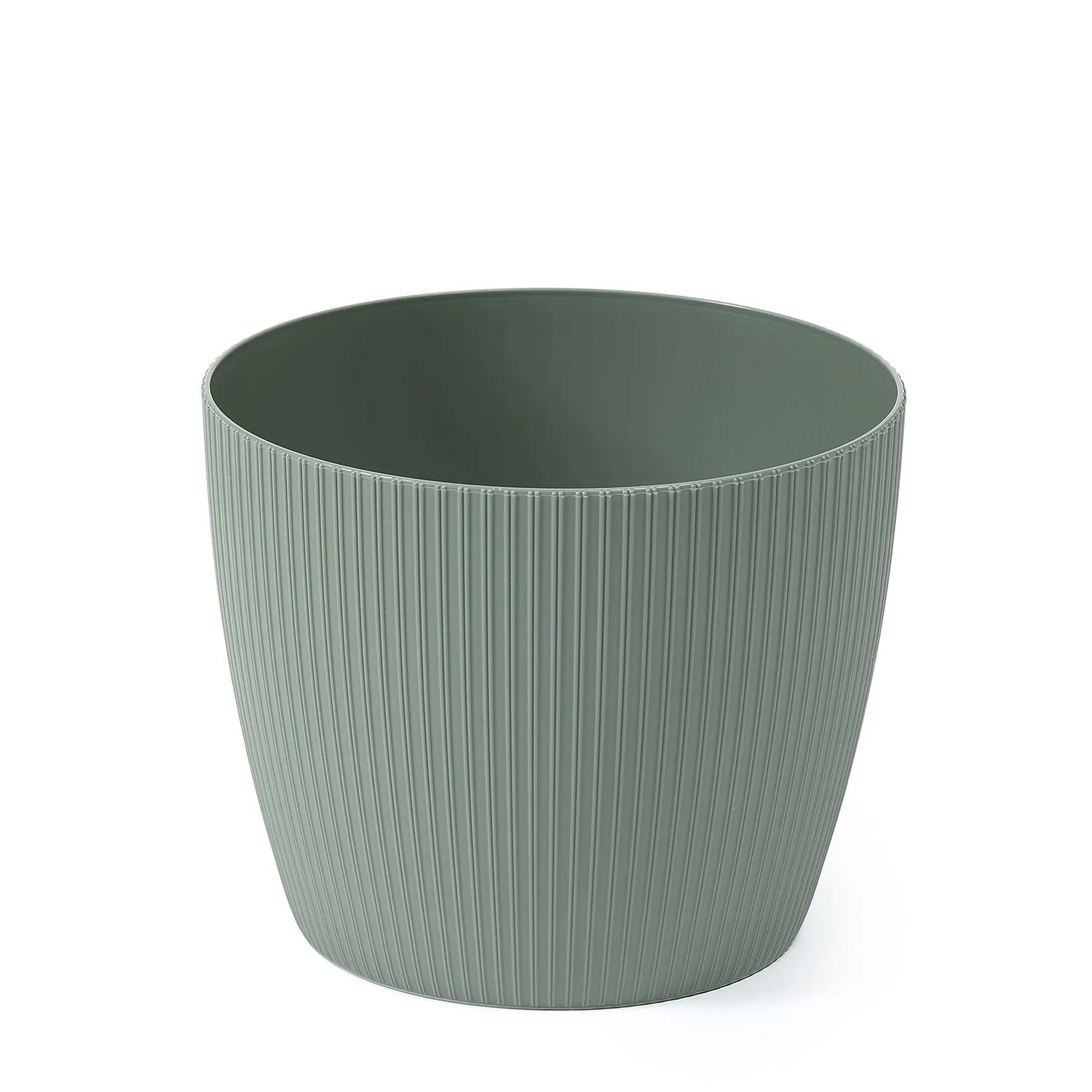 Osłonka Magnolia Jumper szarozielona recycled - 19 cm