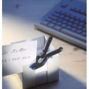 Ścisk stolarski LUX Classic, 100 mm, z tworzywa sztucznego do mocowania elementów.