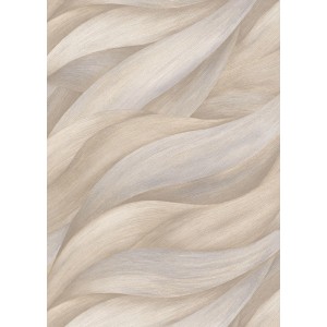 Tapeta flizelinowa Erismann Casual Chic fale Stormy Beige, widok szczegółowy.
