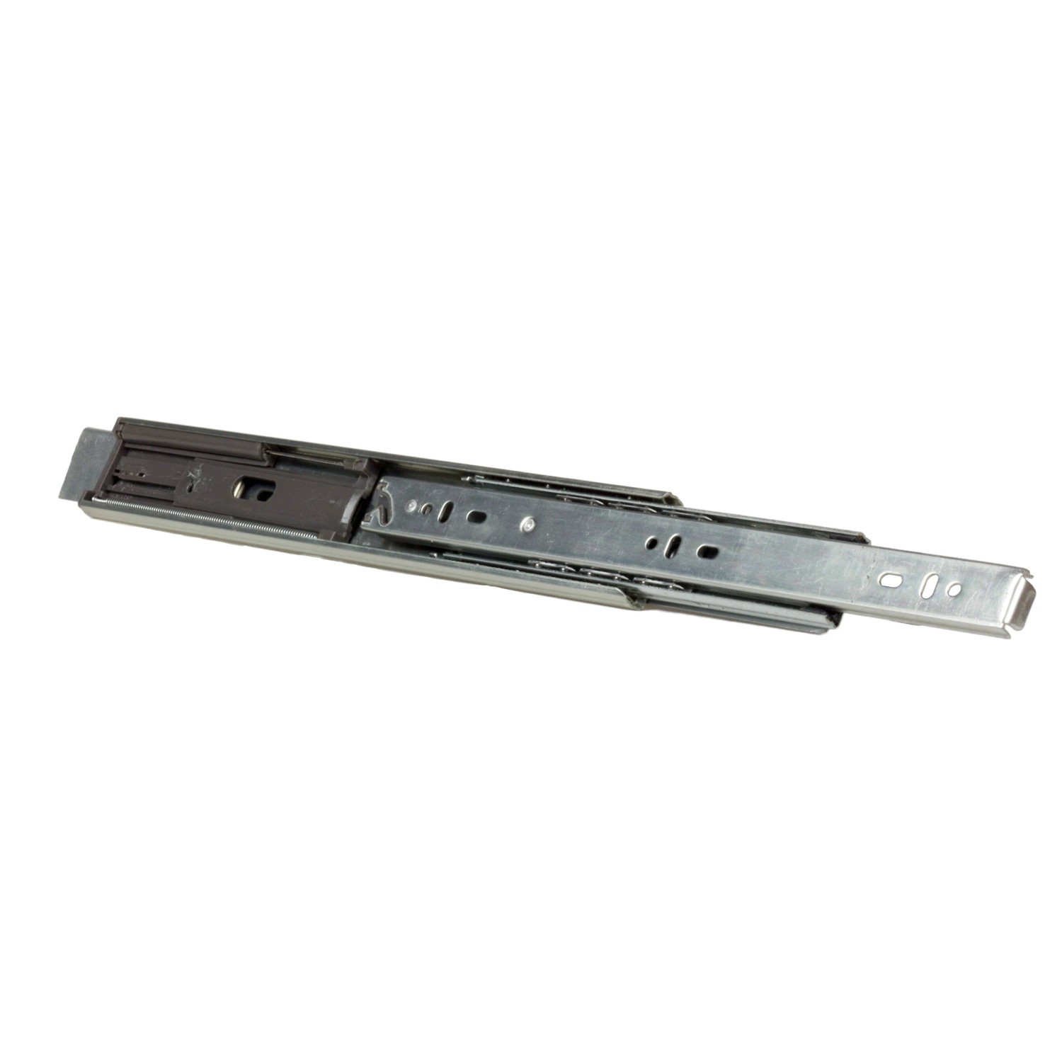 Domino  Prowadnica kulkowa ze spowalniaczem H45 300 mm srebrna