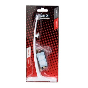 t.b.t. Karnisz biały, zapakowany. Akcesoria w zestawie.