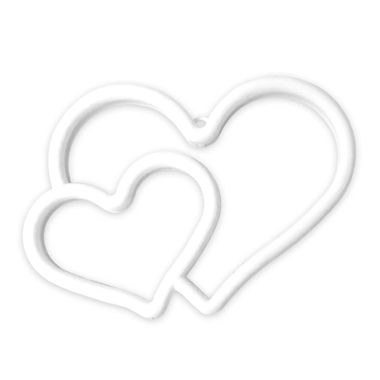 Goldlux Neon LED HEARTS USB-A 3W zasilany bateriami 3xAA