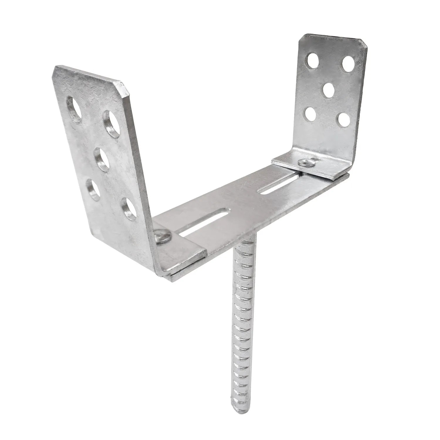 DMX Podstawa słupka ocynkowana do betonu 6 - 20 x 13,6 cm