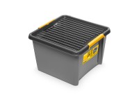 Pojemnik Solid Store 25 l szary 39x39x26 cm