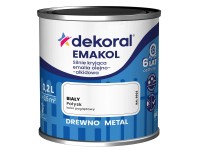 Dekoral Emalia Emakol Strong połysk biała 200 ml