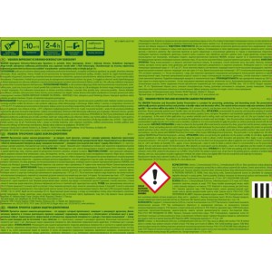 Etykieta do gruntu do drewna, t.b.t.