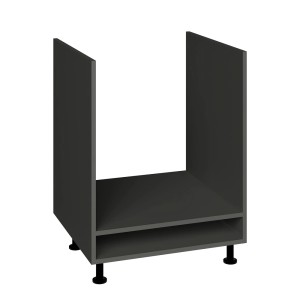 Szara szafka dolna t.b.t. z dwiema przegródkami i nóżkami. Kategoria: Szafki do przechowywania.