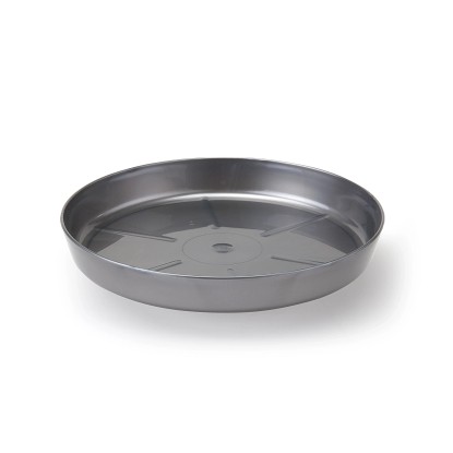 Podstawka plastik srebrny metalik 16,9cm