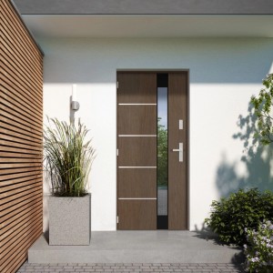 Wiśniowski Drzwi zewnętrzne TENDO LUSTRO Toffee 80L