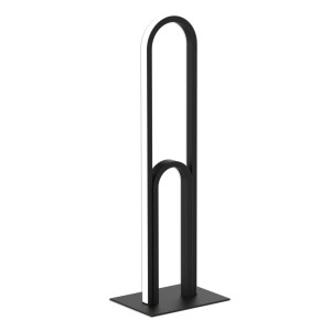 Goldlux Lampa stołowa LED CARMEN 10W 4000K 1200lm wys. 48cm czarna