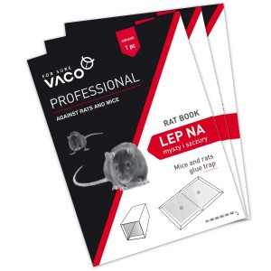 Klej na myszy i szczury Vaco, pułapka lepowa do zwalczania szkodników.