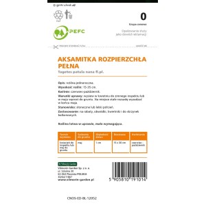 Aksamitka rozpierzchła Petite Gold - 0,5 g