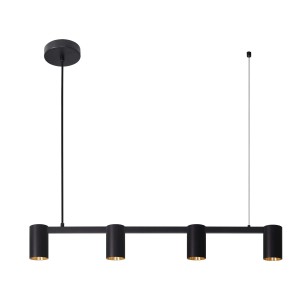 Goldlux Lampa sufitowa MARIBEL 4xGU10 max. 10W LED czarno-złota